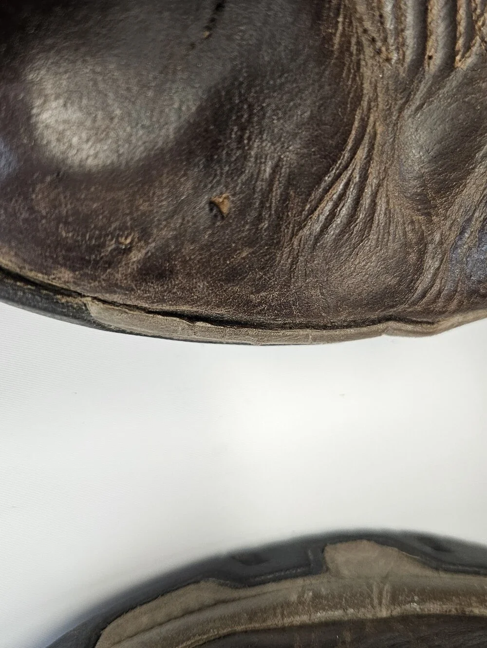 ARIAT Terrain Pull-on H2O Brown Waterproof Boots US Men 9.5EE Flawed Worn